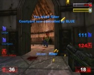 une photo d'Ã©cran de Unreal Tournament sur Sega Dreamcast